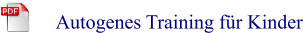 Autogenes Training für Kinder
